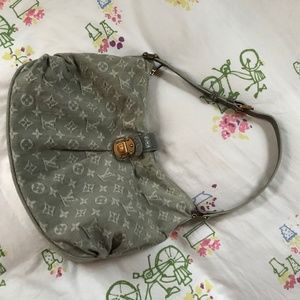 Louis Vuitton Gray Denim